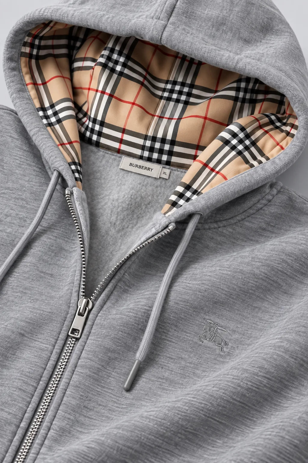 Burbrry Zip Gri Hırka