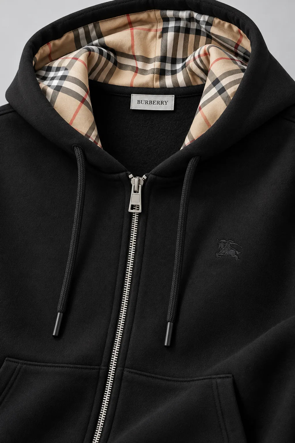 Burbrry Zip Siyah Hırka