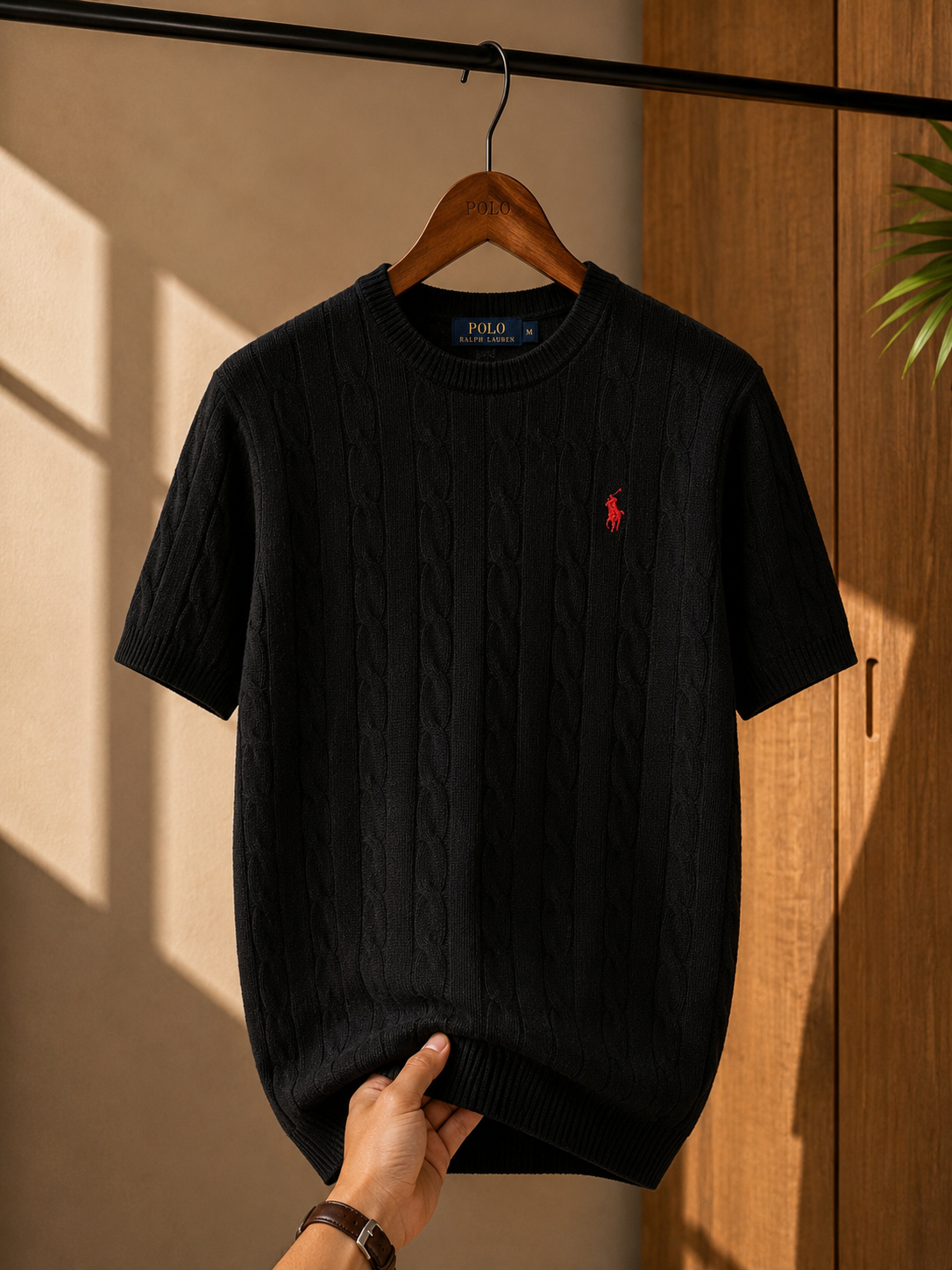 Polo Triko T-Shirt - Siyah
