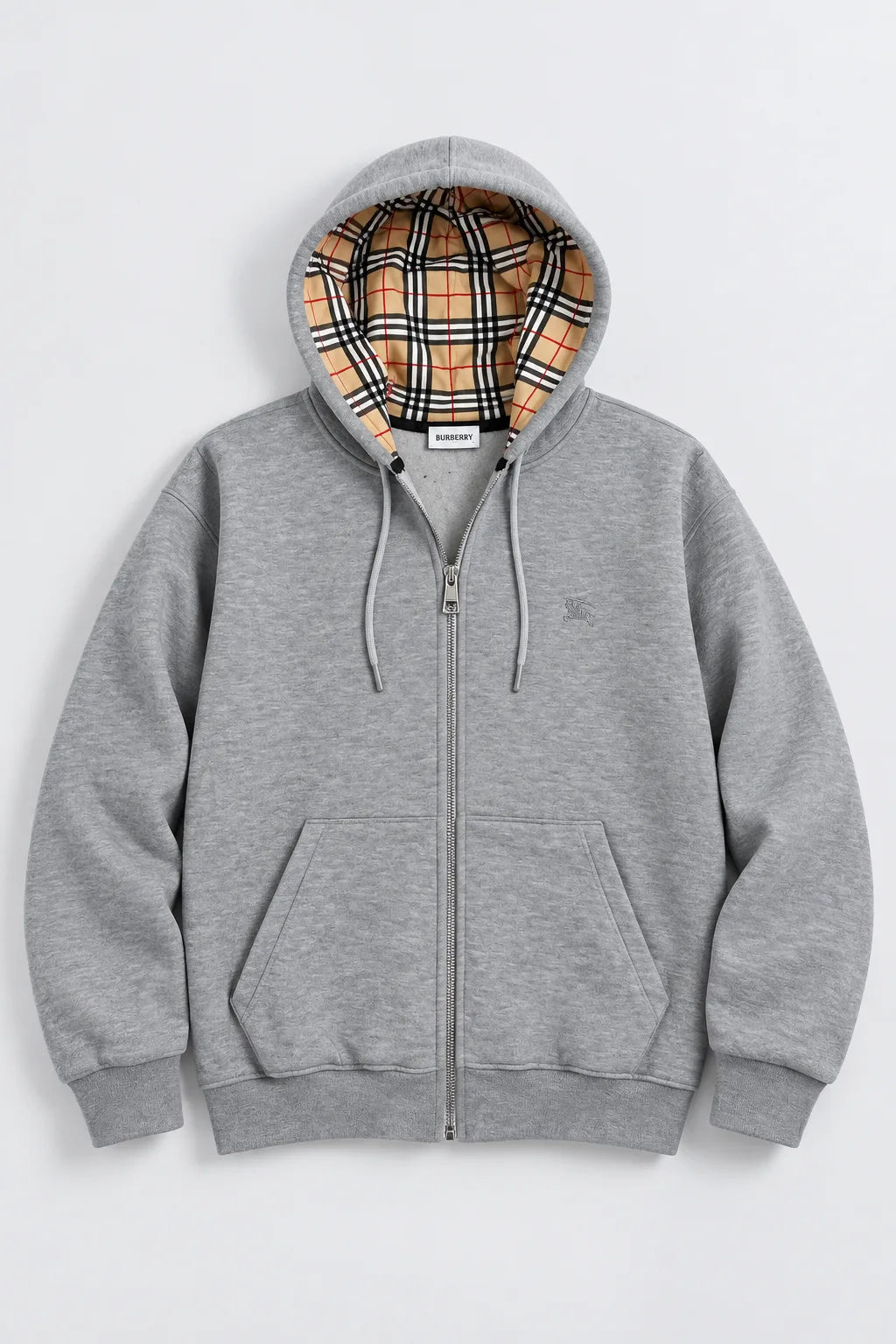 Burbrry Zip Gri Hırka