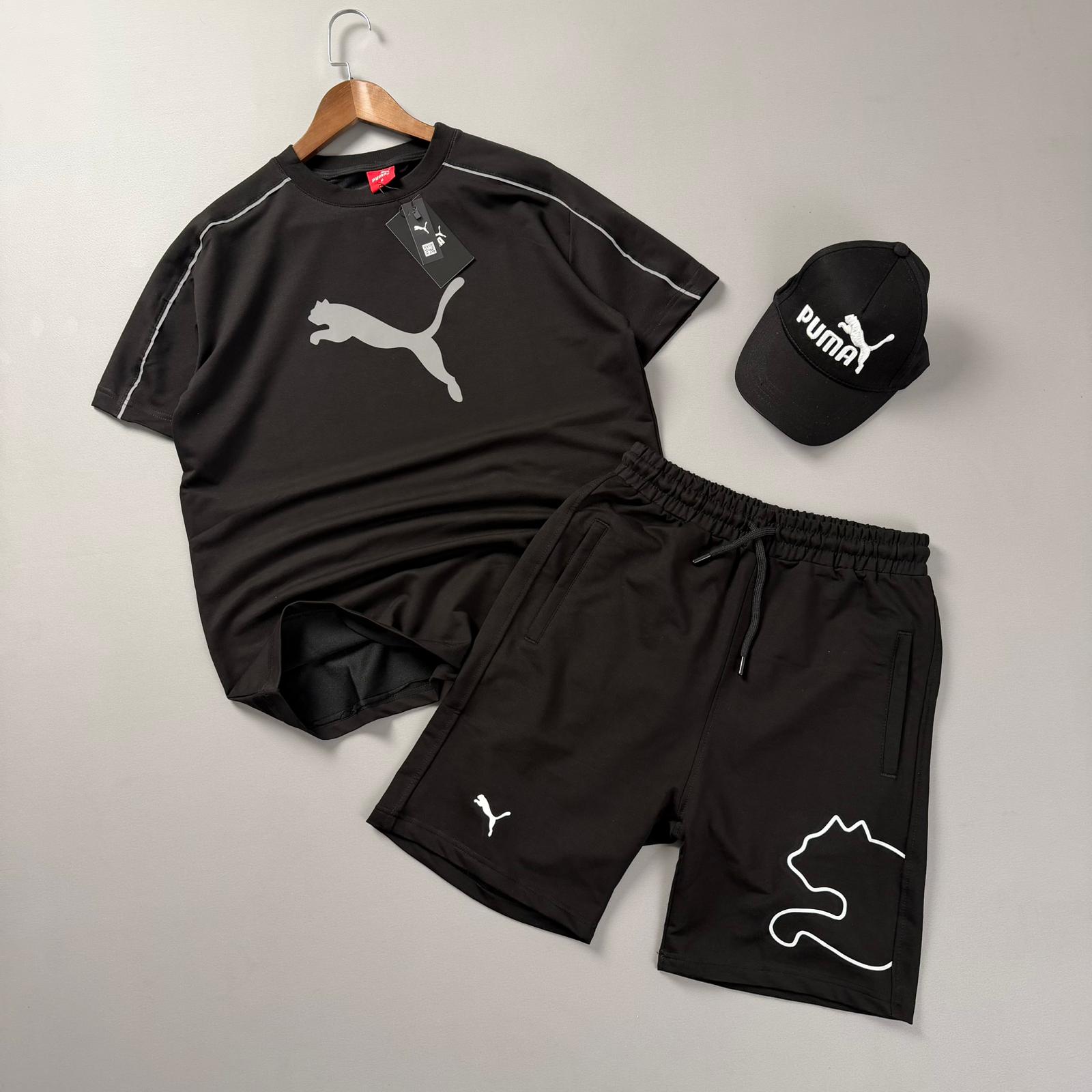 Siyah Reflektörülü Puma Takım