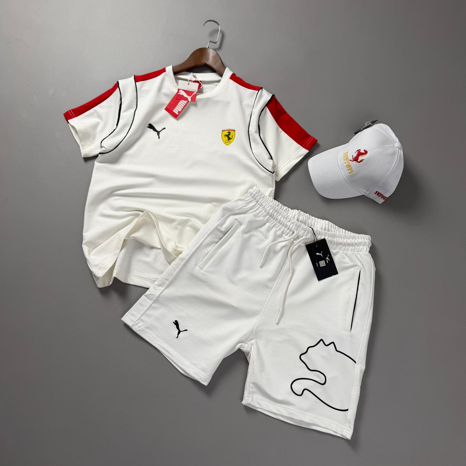 Beyaz Puma Ferrari Alt Üst Takım