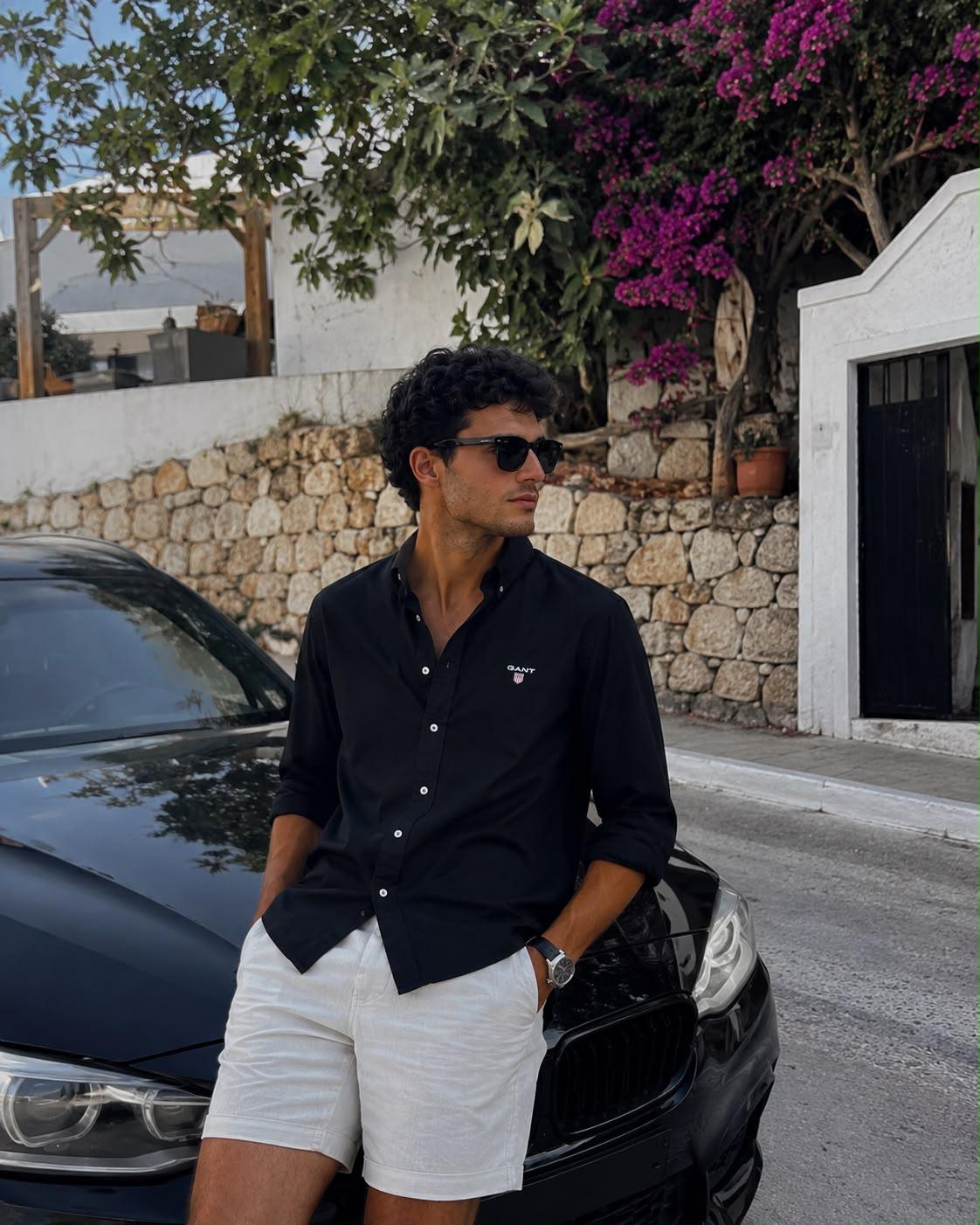 Gant Siyah Yazlık Keten Gömlek – 03